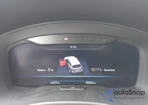 2018 Volkswagen Atlas 3.6L V6 Sel Premium из США, поврежденный, VIN 1V2NR2CA6JC581353